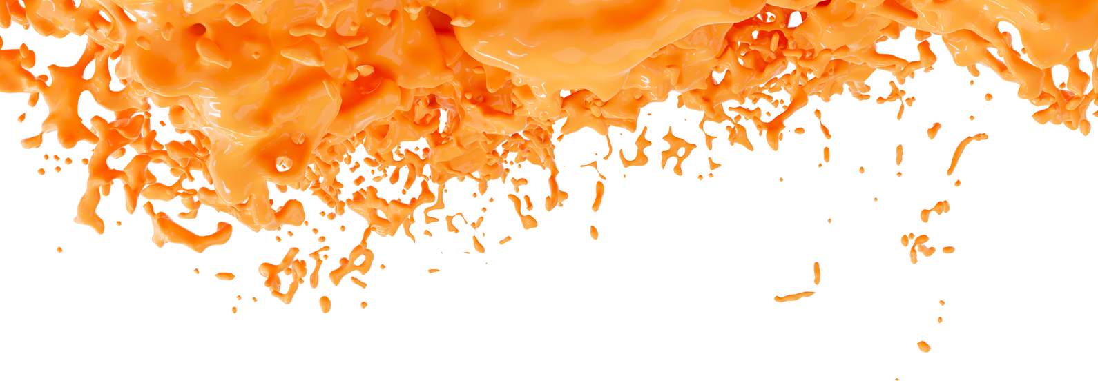 Orange  splashes